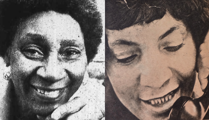 Dorothy Eure and Lerlean Johnson Dorothy Eure and Lerlean Johnson